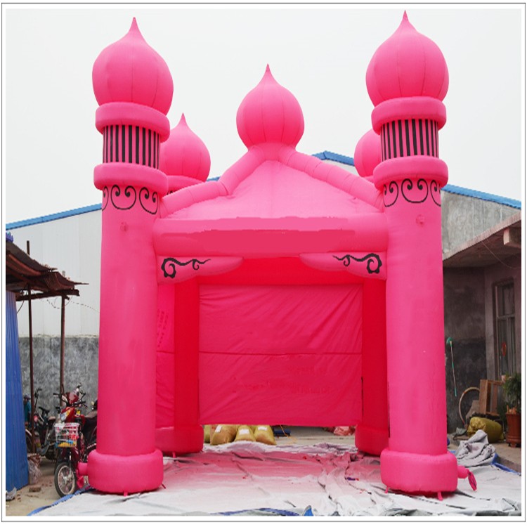 海珠粉色帐篷